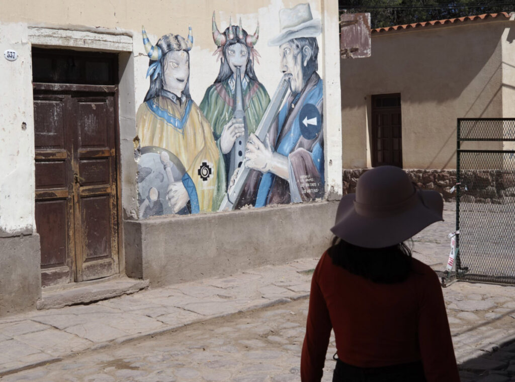 Figuras demoniacas en la Quebrada de Humahuaca