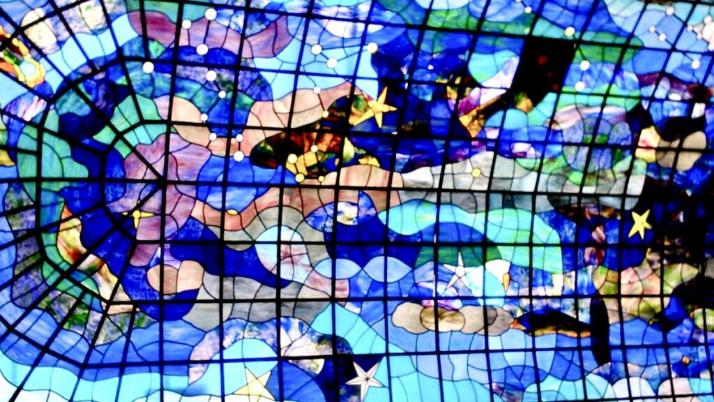 Vidrieras de la casa Lis