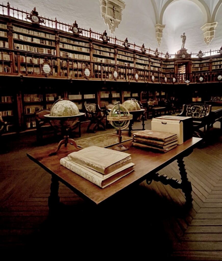 Antigua biblioteca de la Universidad de Salamanca