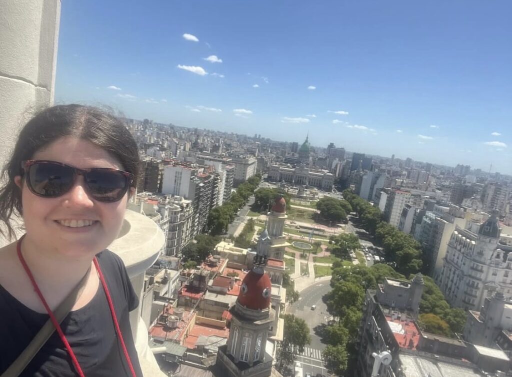 Palacio del Congreso desde Palacio Barolo