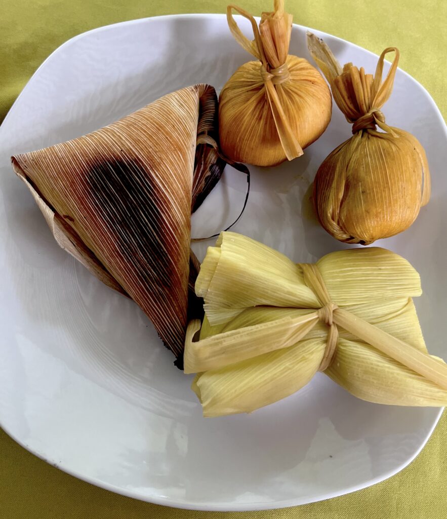 Humitas y tamales