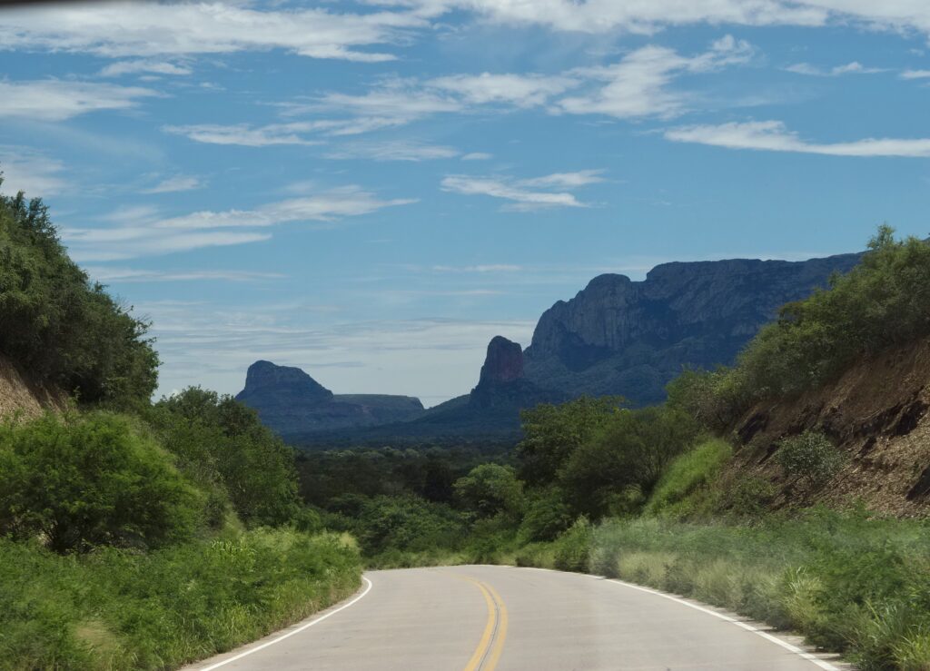 En ruta hacia Chochis