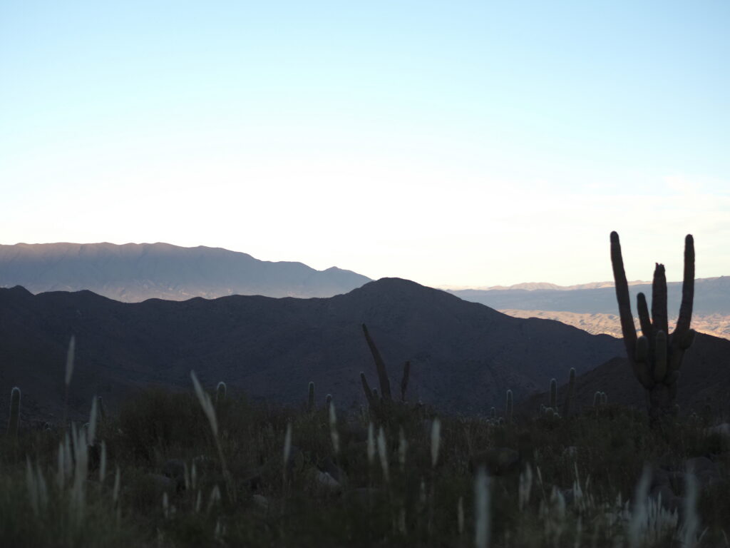 Atardecer en Las Pailas
